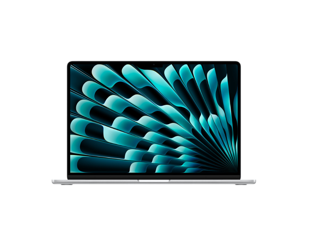 Apple MacBook Air 15-inch (2024) – M3 with 8-core CPU / 8GB RAM / 256GB SSD / 10-core GPU / macOS Sonoma / English & Arabic Keyboard / Space Silver Apple MacBook Air 15-inch (2024) – M3 with 8-core CPU / 8GB RAM / 256GB SSD / 10-core GPU / macOS Sonoma / English & Arabic Keyboard / Space Silver